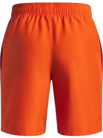 Under Armour Sportshorts "Tech Woven Wordmark Shorts" in Orange