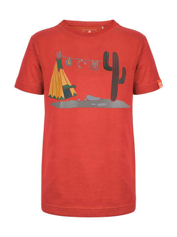 elkline T-Shirt Tipi in mandarin