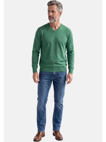 Redmond Pullover Basic in Dunkelgrün