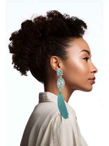 collezione alessandro Ohrringe " Quaste " in türkis
