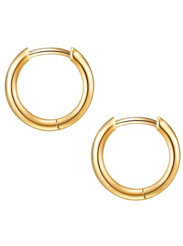 Rafaela Donata Creolen Sterling Silber in gelbgold