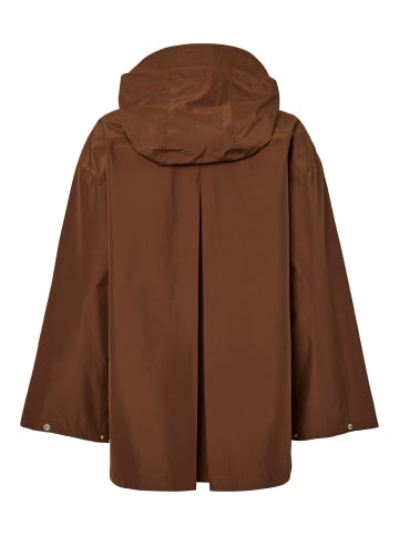Pieces Regenjacke in Downtown Brown