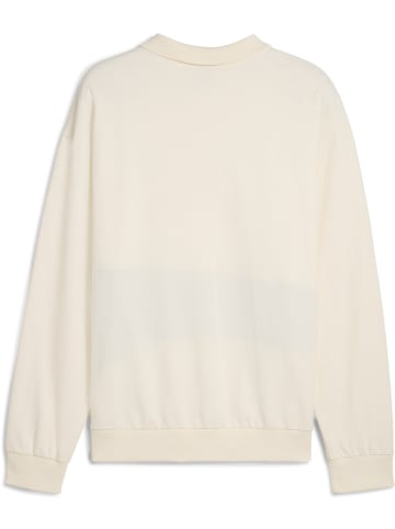 Puma Pullover "FCSP ftblCulture+ Sweat Drill Top" in Beige