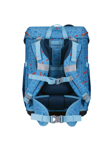 DerDieDas ErgoFlex Superflash Easy Schulranzen-Set in Blue Ice