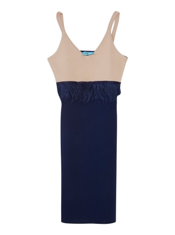 TOOCHE Kleid "Federkleid" in beige