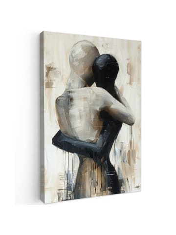 MuchoWow Leinwand bilder Verbundene Figuren (BxH)