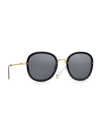 Thomas Sabo Sonnenbrille Mia Quadratisch Grau in gold, schwarz, weiß