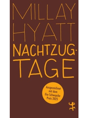 Matthes & Seitz Berlin Buch - Nachtzugtage