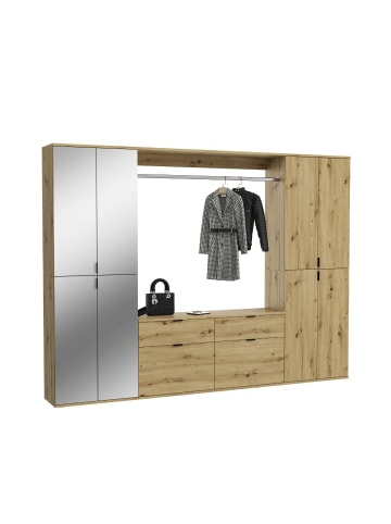 ebuy24 Garderobenmöbel ProjektX Eiche 243 x 34 cm