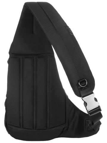 Bugatti Bodybag Letter's Crossbody in Black