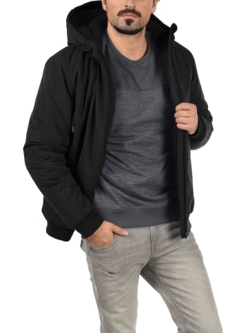 BLEND Winterjacke in schwarz