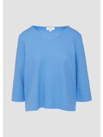 s.Oliver Sweatshirt in 5513_royalblau