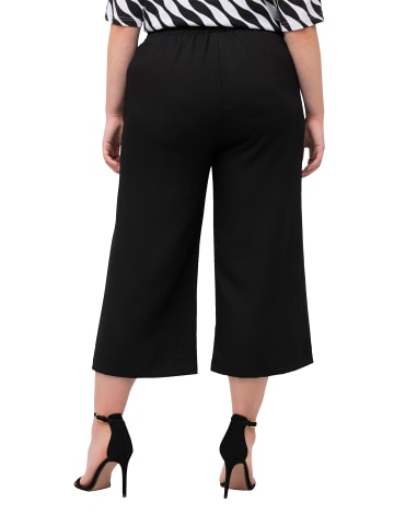 Ulla Popken Culotte in schwarz