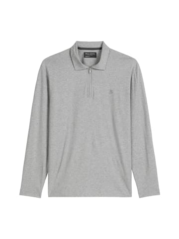 Marc O'Polo DfC Poloshirt Jersey regular in Cloudy Grey Melange
