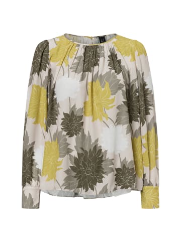 MARC CAIN COLLECTIONS Blusenshirt in khaki mehrfarbig