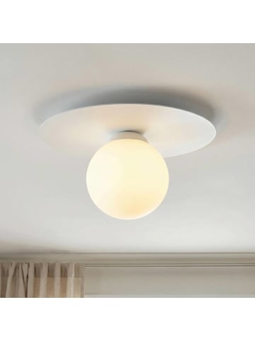 Licht-Erlebnisse Deckenlampe Ø 20 x (H)18 cm in WeißWeiß