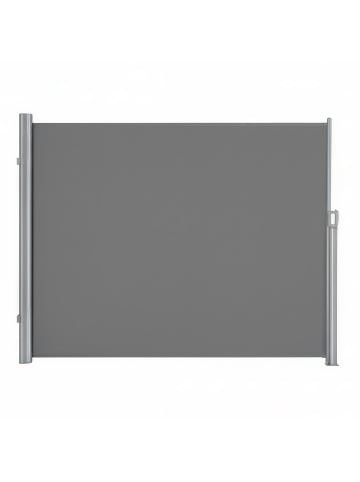 SONGMICS Seitenmarkise Sheld in Grau - (B)350 x (H)200 cm