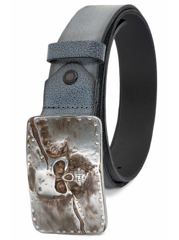 Cipo & Baxx Herren Gürtel in Smoked Grey