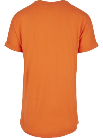 Urban Classics Long Tee in mandarin