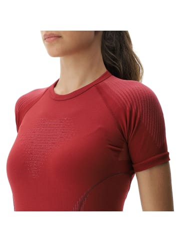 UYN Pullover W EVOLUTYON UW SHIRT SHORT SLEEVE in Bordeaux