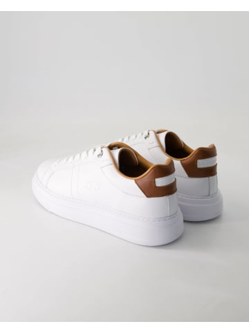 La Martina Sportliche Schnürschuhe in Weiß