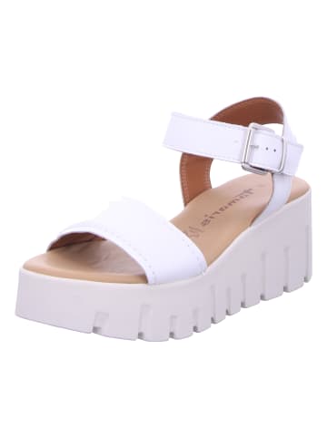 Tamaris Keilsandalette in weiß