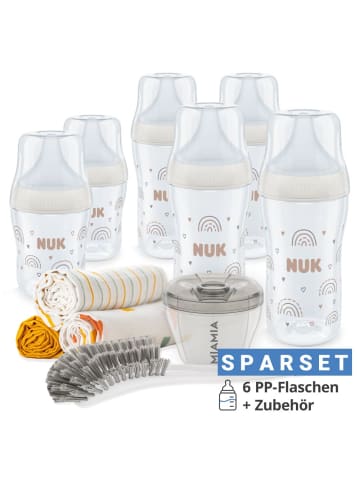 NUK Premium PP-Flaschen-Set Perfect Match 11-tlg. in weiss,motiv