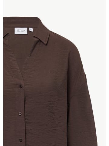 comma CI Bluse langarm in Braun