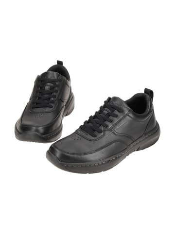 Clarks Komfort Schnürschuhe in Schwarz