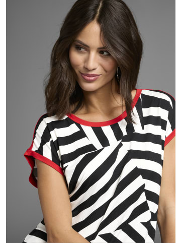 Laura Scott Sommerkleid in schwarz-gestreift