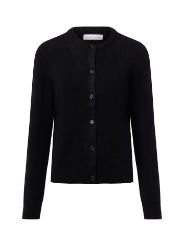 SAMSOE & SAMSOE Strickjacke Nor Short in schwarz - 0009