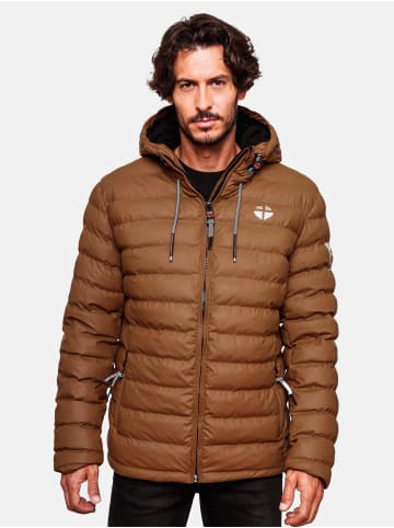 STONE HARBOUR Regenjacke Zaharoo in Tobacco