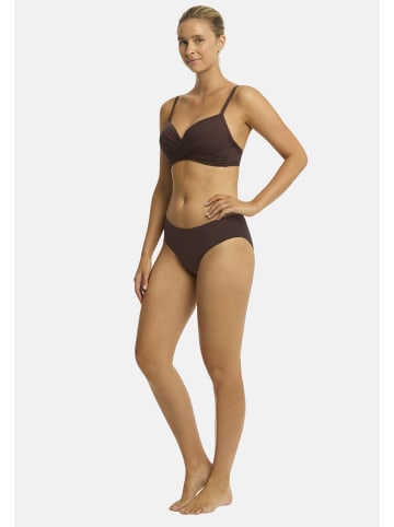 Sea Level Mid Bikini Pant in COCOA