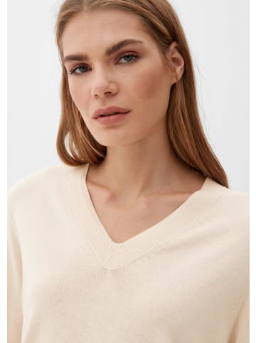 s.Oliver Pullover langarm in Beige