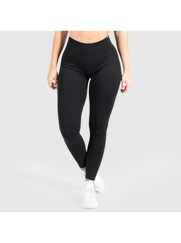 SMILODOX Leggings Hailey Scrunch in Schwarz