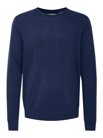 BLEND Strickpullover BHPullover 20718169 schlichter Strickpullover in Blau