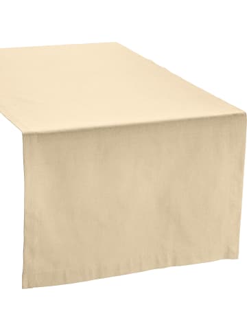 REDBEST Baumwolle Tischläufer Tulsa in beige