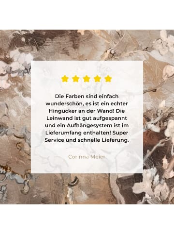 MuchoWow Leinwand bilder Mandelblüte (BxH)