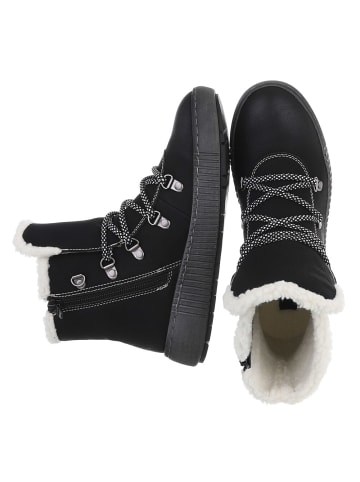 Ital-Design Stiefelette in Schwarz