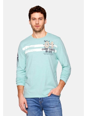 CAMP DAVID  Longsleeve in türkis