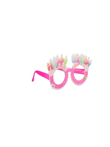 Partybrillen Happy-Birthday 6er Set in Bunt
