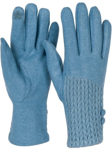 styleBREAKER Touchscreen Handschuhe in Hellblau