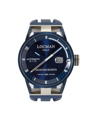 Locman Herrenuhr "Montecristo Classic" in Blau