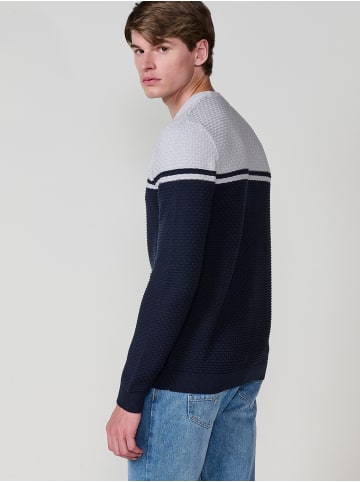 KOROSHI Strickpullover in blau