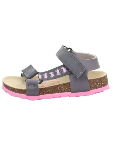 superfit Tieffußbett Sandale FUSSBETTPANTOFFEL in Grau