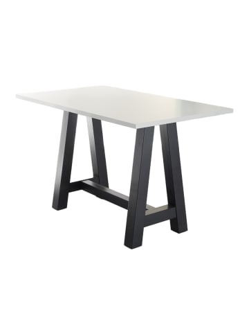58 aufm Kessel STEHTISCH Essa 1 120 x 70 x 105 aus Holzwerkstoff Weiß Matt Lack