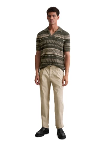 Marc O'Polo Kurzarm-Pullover regular in copley brown