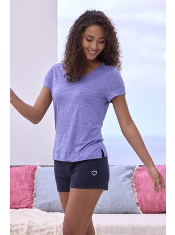 Vivance Active Shorty in lila-meliert