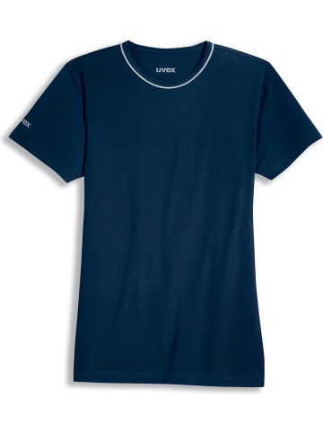 Uvex T-Shirt in Blau