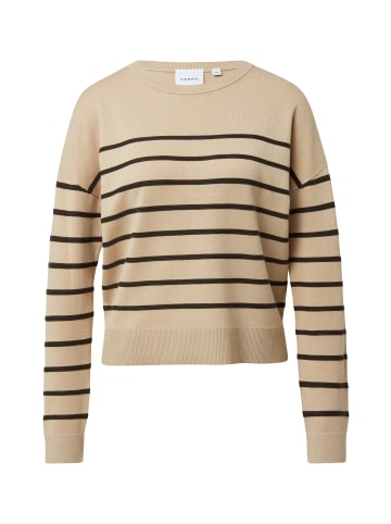 comma Pullover in braun schwarz - 0002